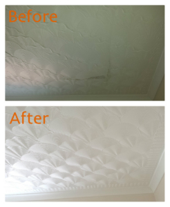 Artex ceiling renewal